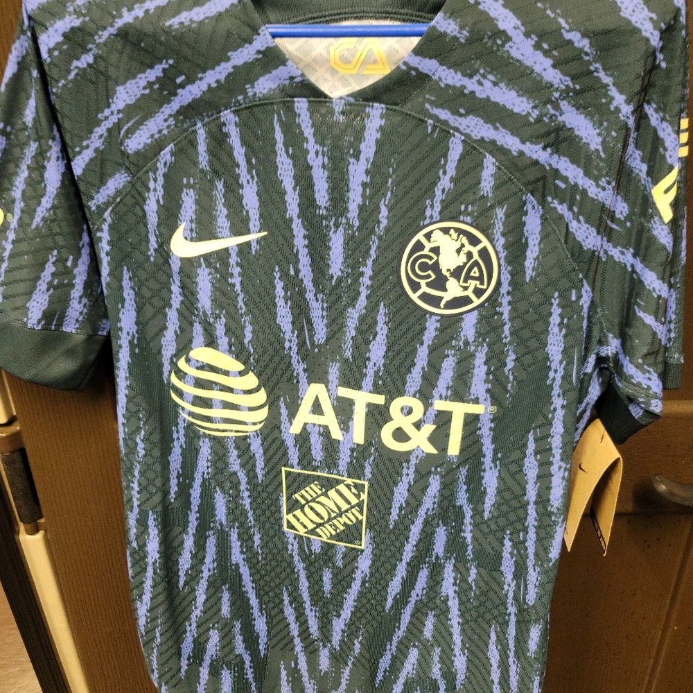 Mens Club America Soccer Authentic Player Adition Yersey